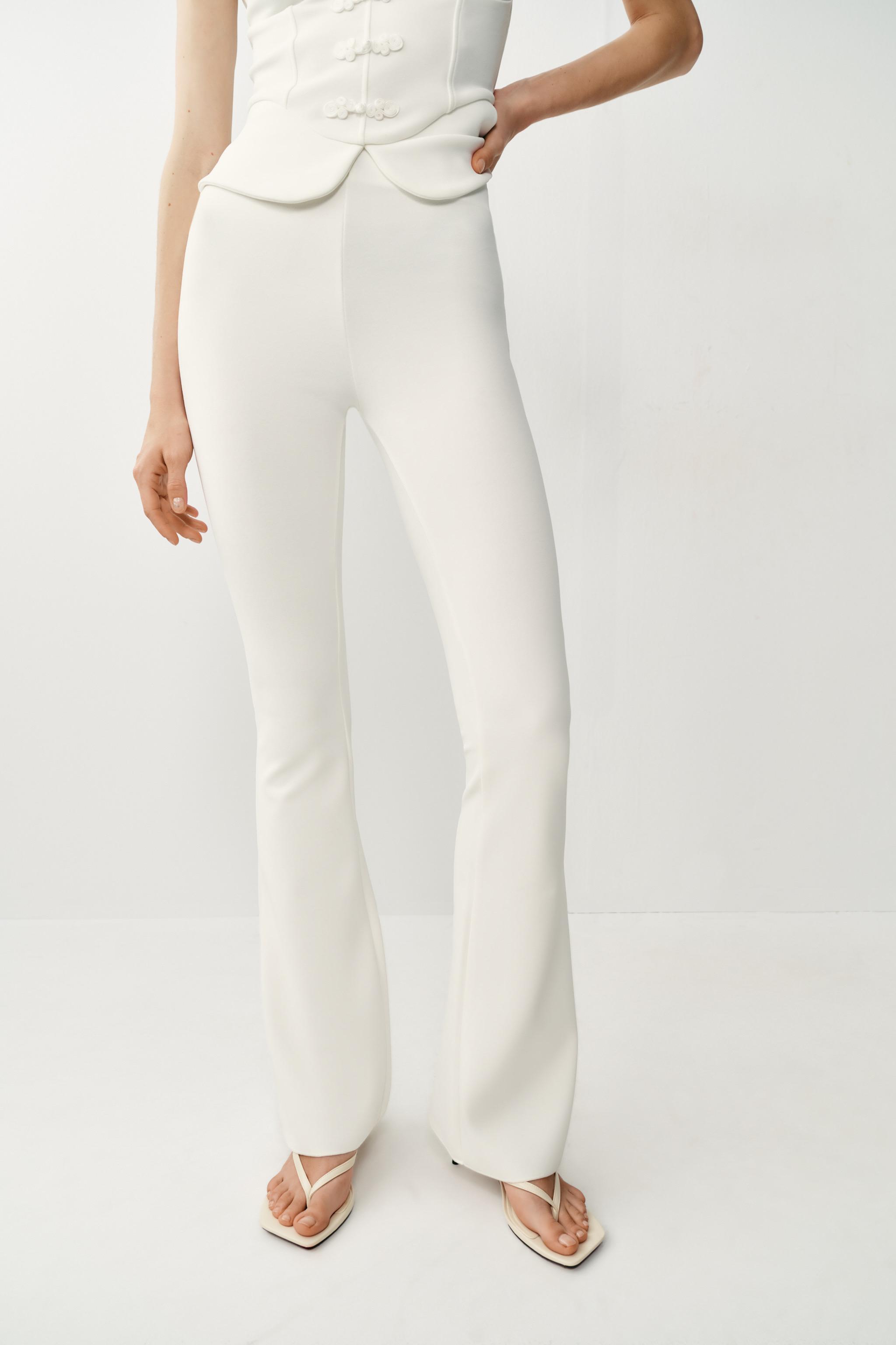 STRETCH FLARE PANTS